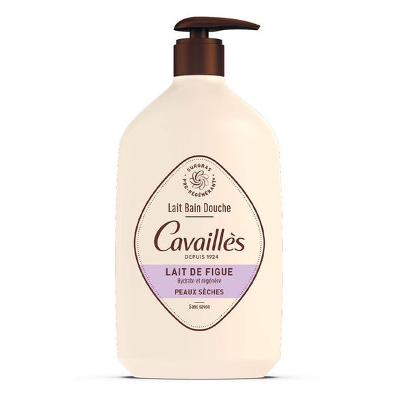 Roge Cavailles Bath & Shower Gel-Lait de Figue (Fig Milk) -1L
