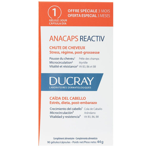 Ducray Anacaps Reactive -90 capsules