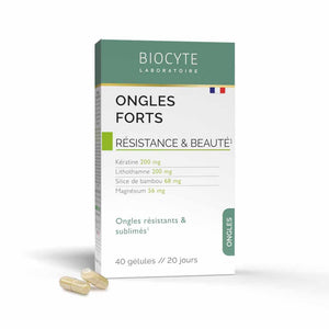 Biocyte Strong Nails Bamboo Silice -40 Gel Capsules