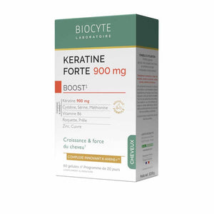 Biocyte Keratine Forte 900mg Boost -60 Gel Capsules