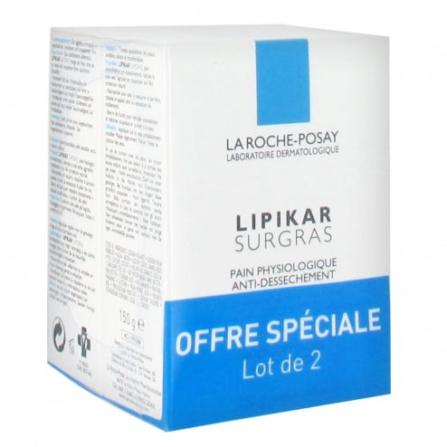 La Roche Posay Lipikar Soap -2 x 150 grams