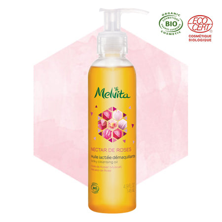 Melvita Nectar de Roses Lactee Makeup Remover Oil -145ml