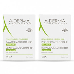 A-Derma Soap (Pain) Dermatologique -2 x 100grams