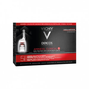 Vichy Dercos Aminexil Clinical 5-Men -21 x 6ml