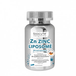 Biocyte Zn Zinc Liposome -60 Gel Capsules
