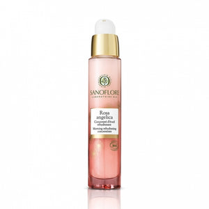 Sanoflore Rosa Angelica Morning Re-hydrating Concentrate for Face and Eyes -30ml