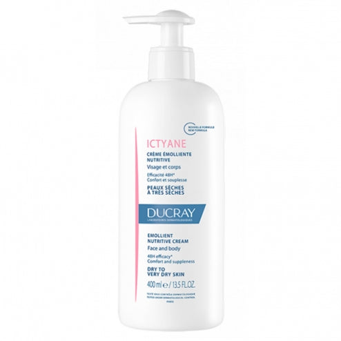 Ducray Ictyane Anti-Dryness Face and Body Cream -400ml