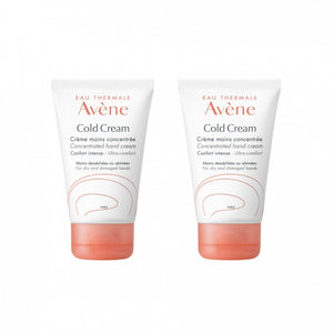Avene Cold Cream Hand Cream -2 x 50ml