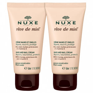 Nuxe Reve de Miel Hand & Nail Cream -2 x 50ml