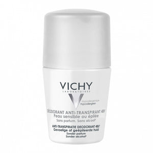 Vichy 48H Anti Perspiration Roll-On Deodorant-Sensitive Skin -50ml