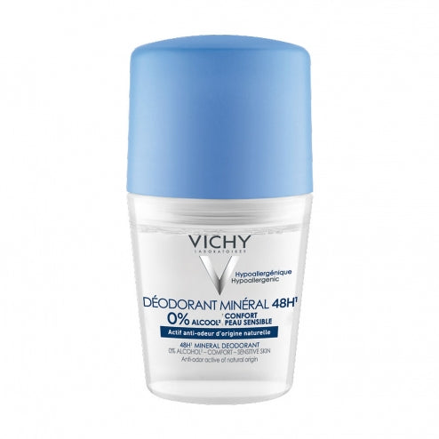 Vichy 48H Mineral Roll-On Deodorant -50ml