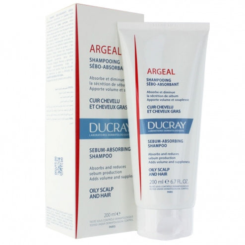 Ducray Argeal Sebum Absorbing Shampoo -200ml