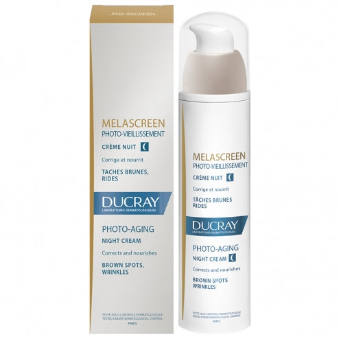 Ducray Melascreen Photo-Aging Night Cream-Brown Spots -50ml
