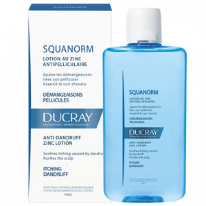 Ducray Squanorm Anti Dandruff Lotion with Zinc -200ml