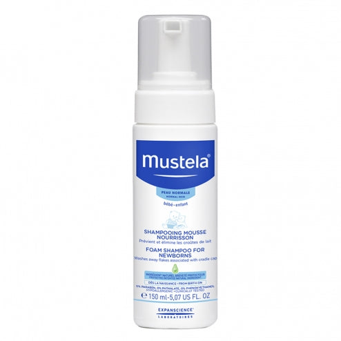 Træts webspindel drag indlysende Mustela Baby Shampoo Mousse-Infants-Normal Skin -150ml – The French  Cosmetics Club