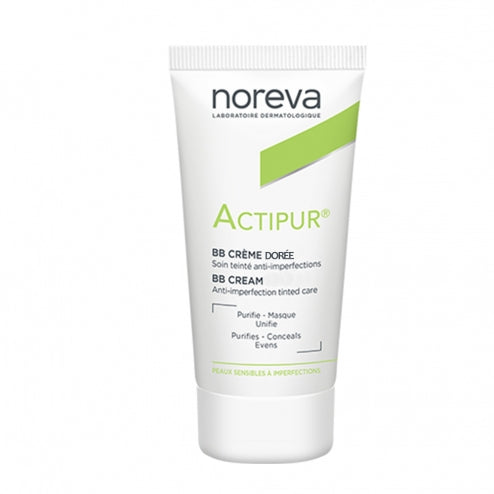 Noreva Actipur BB Anti-Imperfection Tinted Cream-Doree (Gold) -30ml