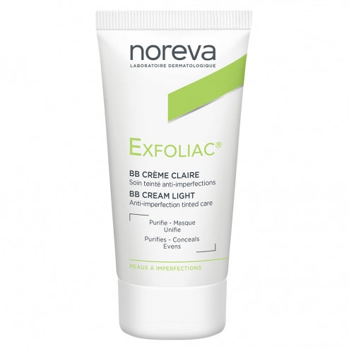 Noreva Exfoliac BB Anti-Imperfection Cream-Claire (Light) -30ml