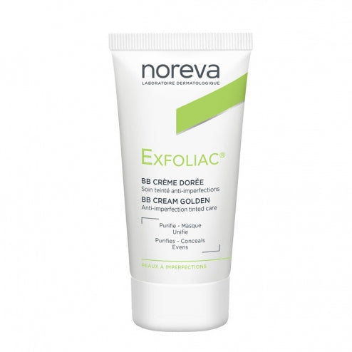 Noreva Exfoliac BB Anti-Imperfection Cream-Doree (Gold) -30ml