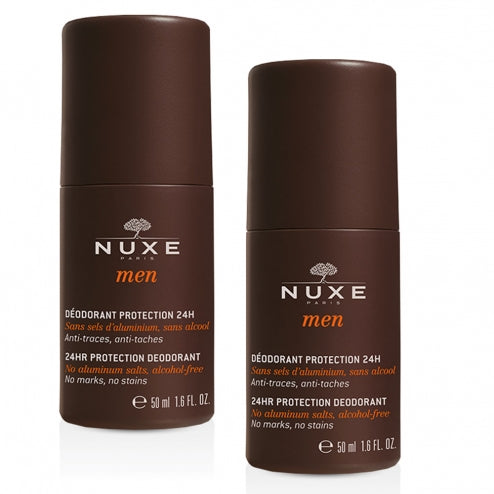 Nuxe Men 24H Protection Deodorant -2 x 50ml