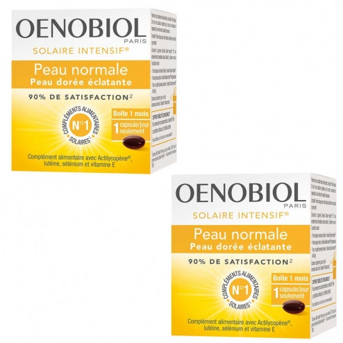 Oenobiol Solaire Intense-Normal Skin -2 x 30 Gel Capsules