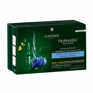 Rene Furterer Triphasic Reactional Anti-Hair Loss Serum -12 x 5ml
