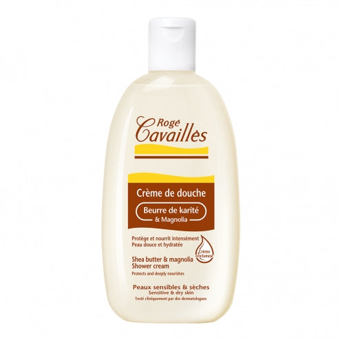 Roge Cavailles Shower Cream-Beurre de Karite & Magnolia (Shea Butter and Magnolia) -750ml
