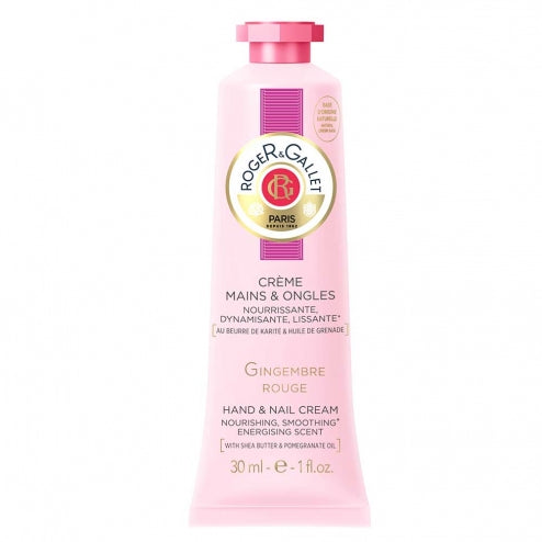 Roger & Gallet Hand and Nail Cream-Gingembre Rouge (Red Ginger) -30ml