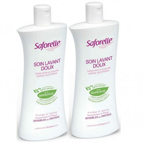 Saforelle Gentle Cleansing Care -2 x 500ml
