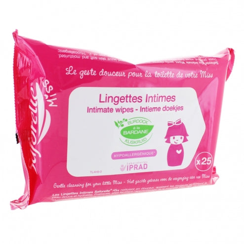 Saforelle Miss Intimate Wipes -25 Wipes