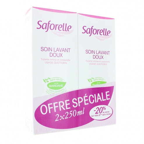 Saforelle Gentle Cleansing Care -2 x 250ml