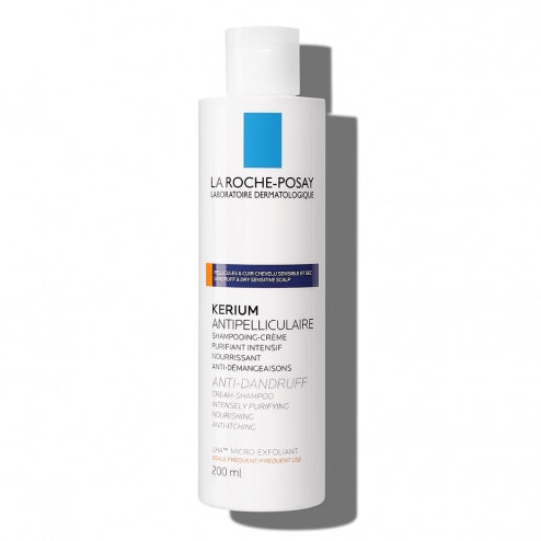 La Roche Posay Kerium Shampoo Cream-Dry Scalp -200ml