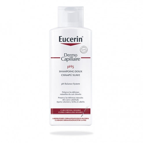 Forge Gå rundt kost Eucerin Dermo Capillaire PH5 Gentle Shampoo -250ml – The French Cosmetics  Club