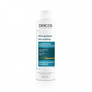 Vichy Dercos Ultra Soothing Shampoo-Dry Hair -200ml