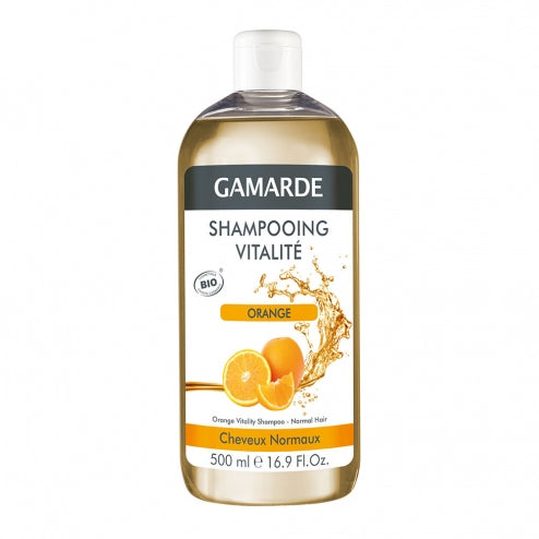 Gamarde Vitality Shampoo for Normal Hair-Orange -500ml