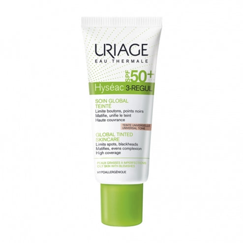 Uriage Hyseac 3-Regul Tinted Global Skin Care SPF50 -40ml