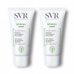 SVR Spirial Intense Anti Perspirant Deodorant Cream -2 x 50ml