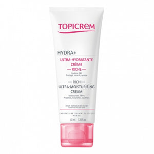 Topicrem Ultra Hydrating Face Cream-Rich -40ml