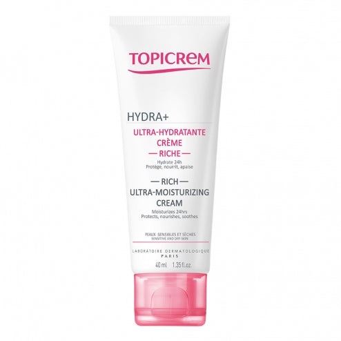 Topicrem Ultra Hydrating Face Cream-Rich -40ml