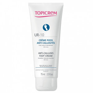 Topicrem UR-10 Anti-Calluses Foot Cream -75ml