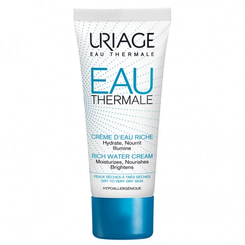 Uriage Water Cream-Rich-Dry to Very Dry Skin -40ml