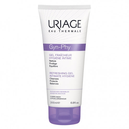 Uriage Gyn-Phy Intimate Hygiene Refreshing Cleansing Gel -200ml