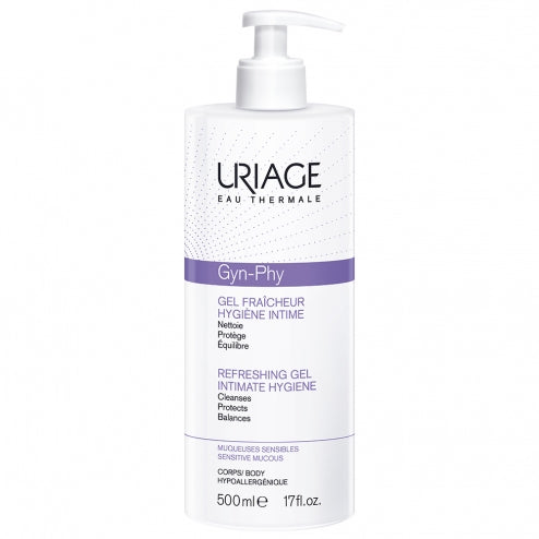 Uriage Gyn-Phy Intimate Hygiene Refreshing Cleansing Gel -500ml