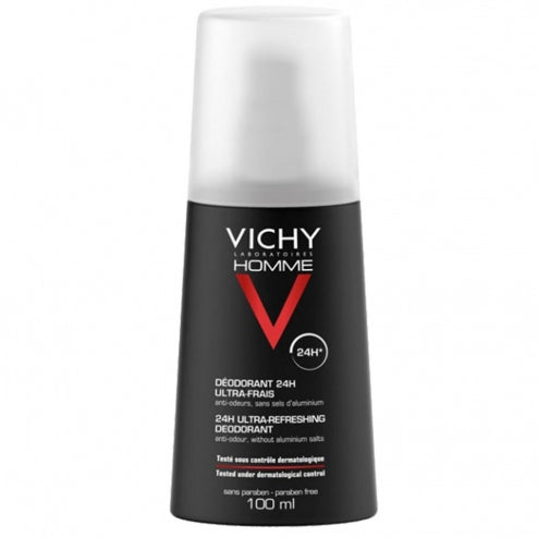 Vichy Homme 24H Deodorant Ultra Refreshing -100ml