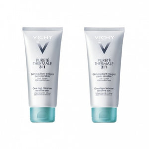 Vichy Purete Thermale 3 in 1 One Step Cleanser -2 x 300ml
